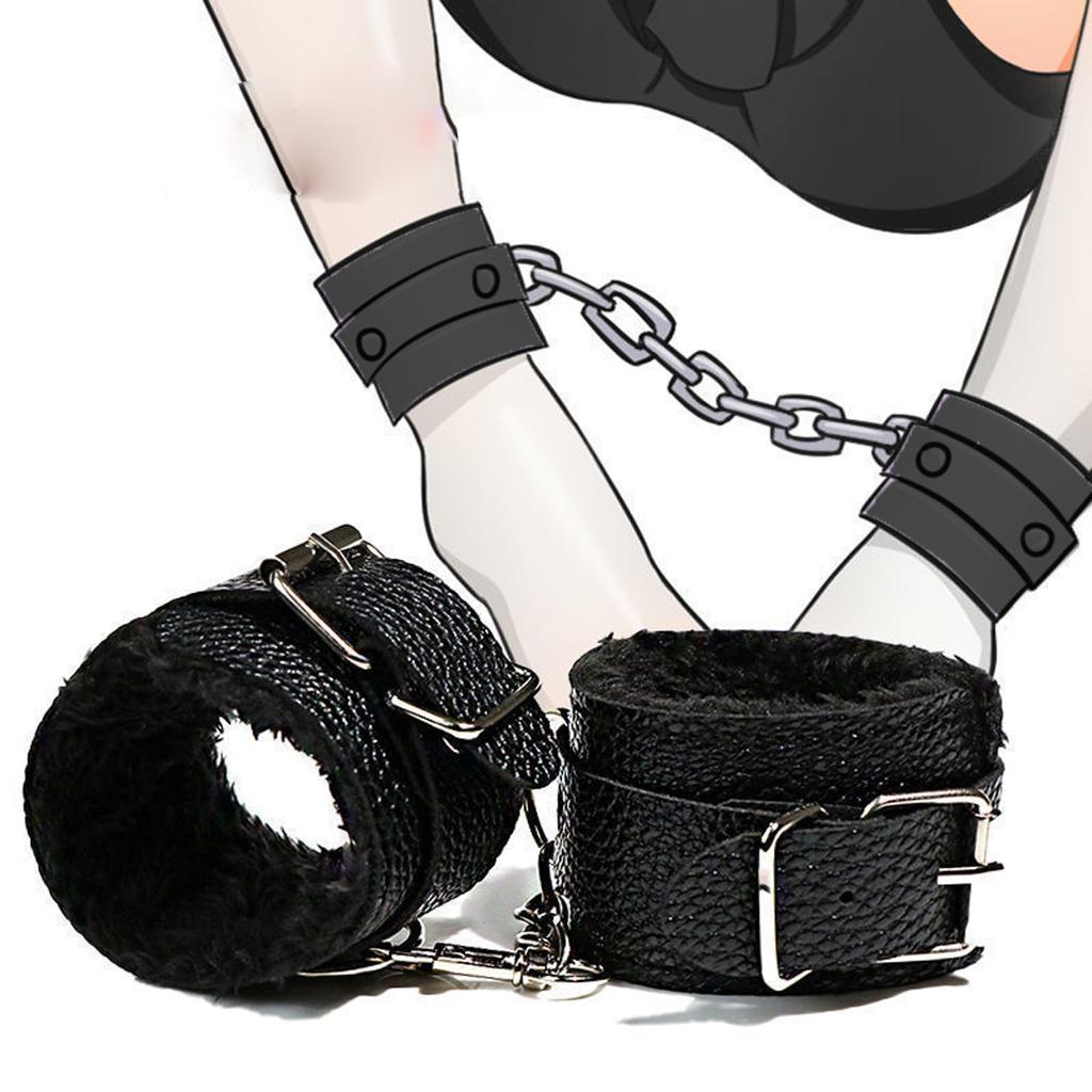 Plush Handcuffs Ankle Cuffs Sex Toys SM Bondage Restraint Fetish Handcuffs Erotic Games Accessories For Adults Toys