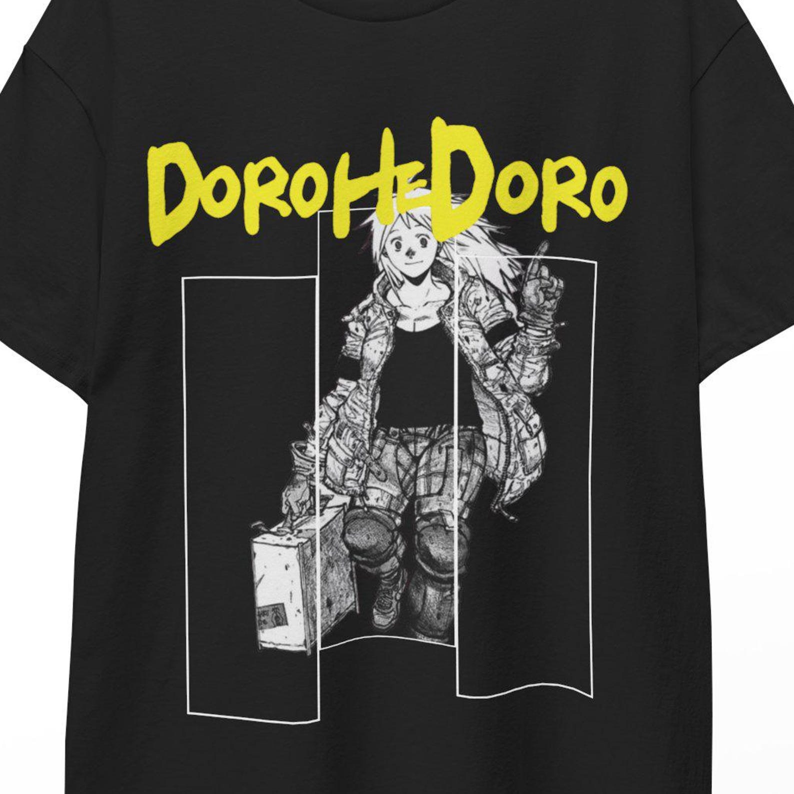 Dorohedoro Anime T-Shirt,Dark Fantasy Graphic Tee forFans,UniqueMangaLoverGift,NikaidoDesign,ExclusiveLimitedEditionAnimeShirtforCollectors 4XL