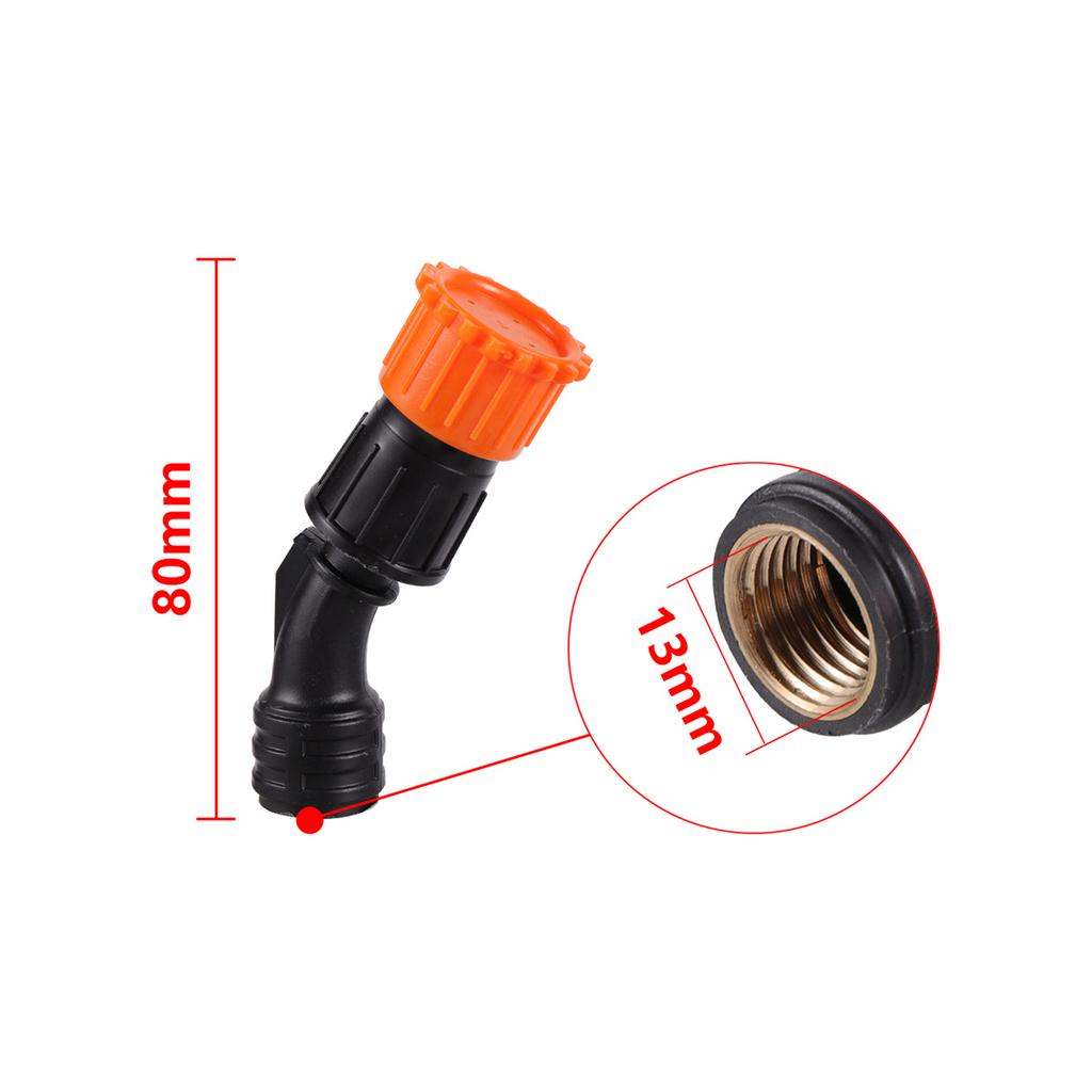 Electric Sprayer Atomizing Nozzle and Filter Joint 1/4" Female Thread Orchard Farmland Wind-Proof Pesticide Sprayer Heads 5Pcs