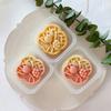 Ergonomic Handle Stamp Set Durable Mooncake Molds Lotusflower Shaped ABS Material Perfect Gift for Pastry Enthusiasts