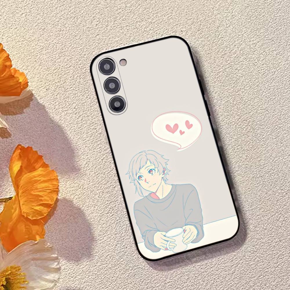 Bungo Stray Dogs Nakajima Atsushi Phone Case For Samsung Galaxy A73,A72,A71,A70,A53,A52,A51,Others Soft Black Cover