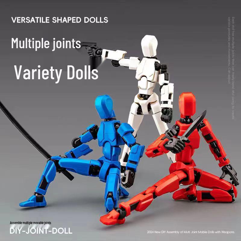 Magnetic Joint Action Figure: 6th Gen DIY Decompression Dummy Doll