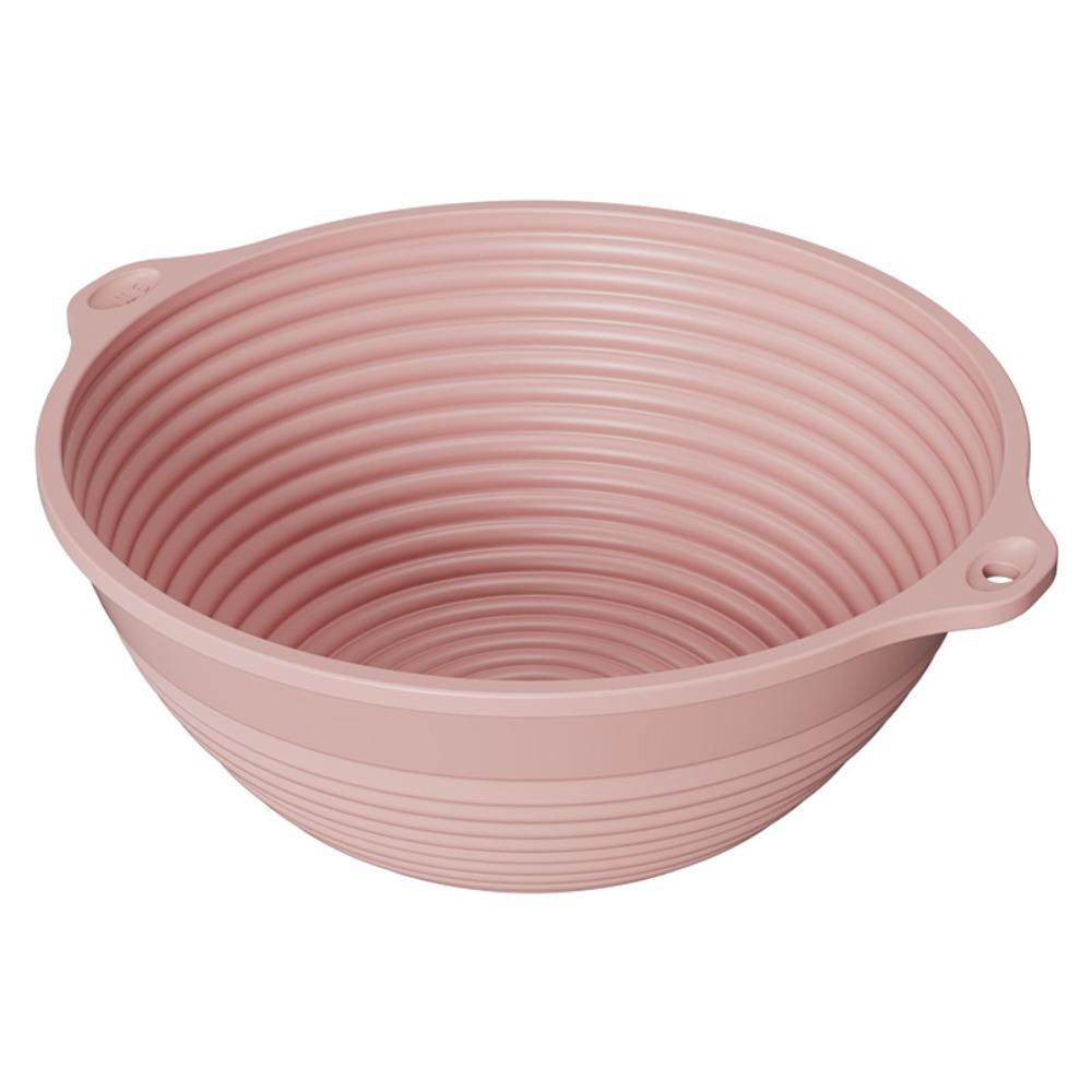 Silicone Bread Proofing Basket Round/Oval Dough Fermentation Basket Dough Proofing Bowl  Sourdough