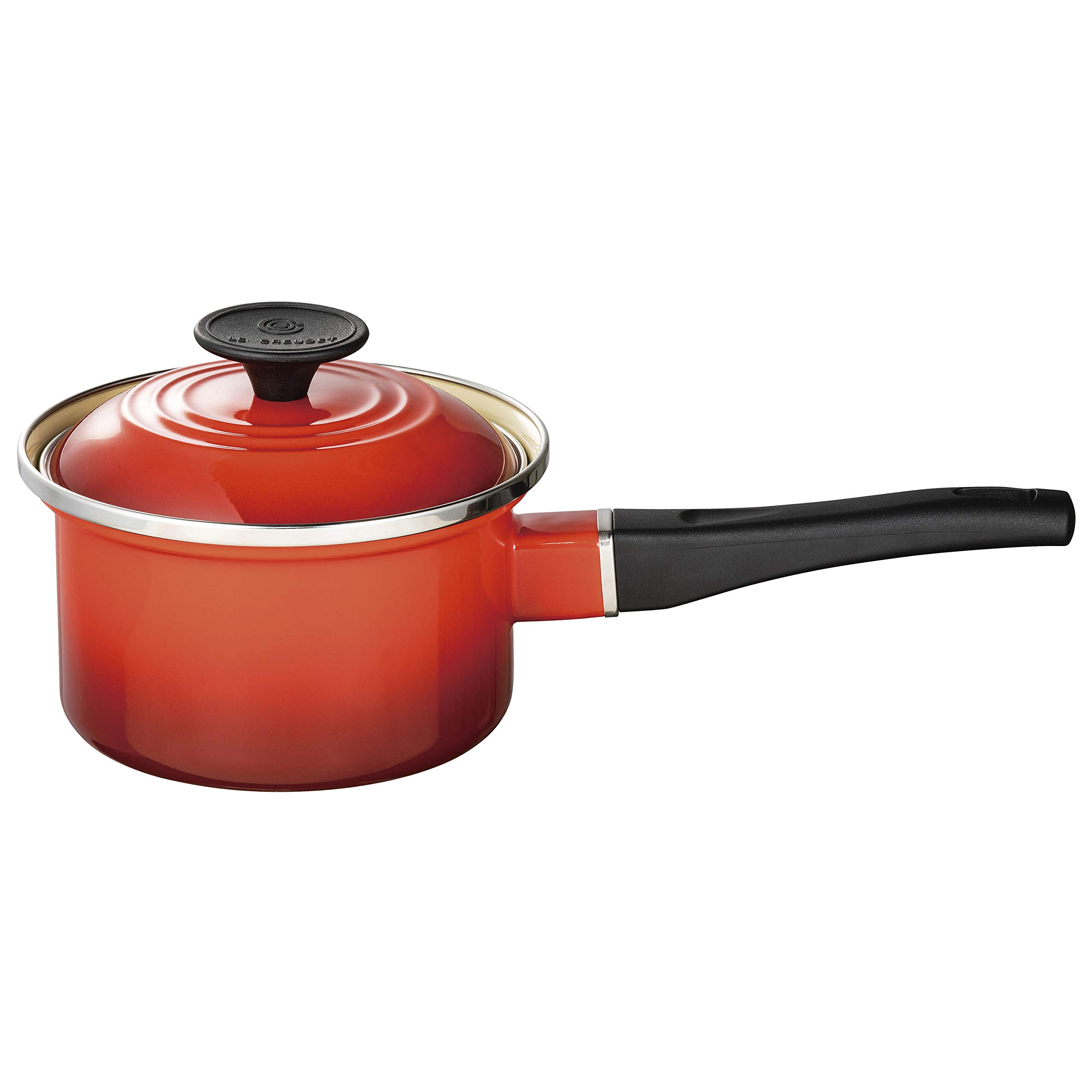 

Le Creuset EOS Enamel Saucepan, 14 cm, Cherry Red [Official Japanese Retailer]