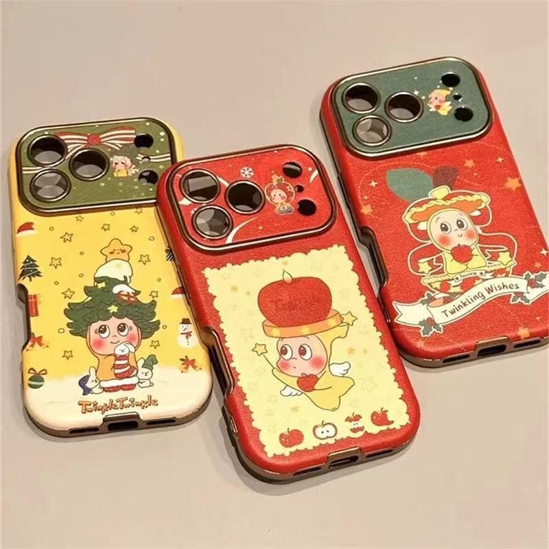 Christmas Cartoon Star iPhone 17 Pro/16 Pro/15 Pro Case with Large Window