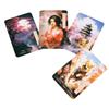 Las Cartas Lenormand Sakura - Baraja de 36 Cartas con Palabras Clave - Cartas Oráculo Temáticas de Flor de Cerezo Japonés 9*6cm