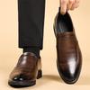 Springtime Summertime Breathable Hallow Genuine Leather Shoes For Men Stylish Business Daily Genuine Leather Shoes Male British Style Dress Shoe Man