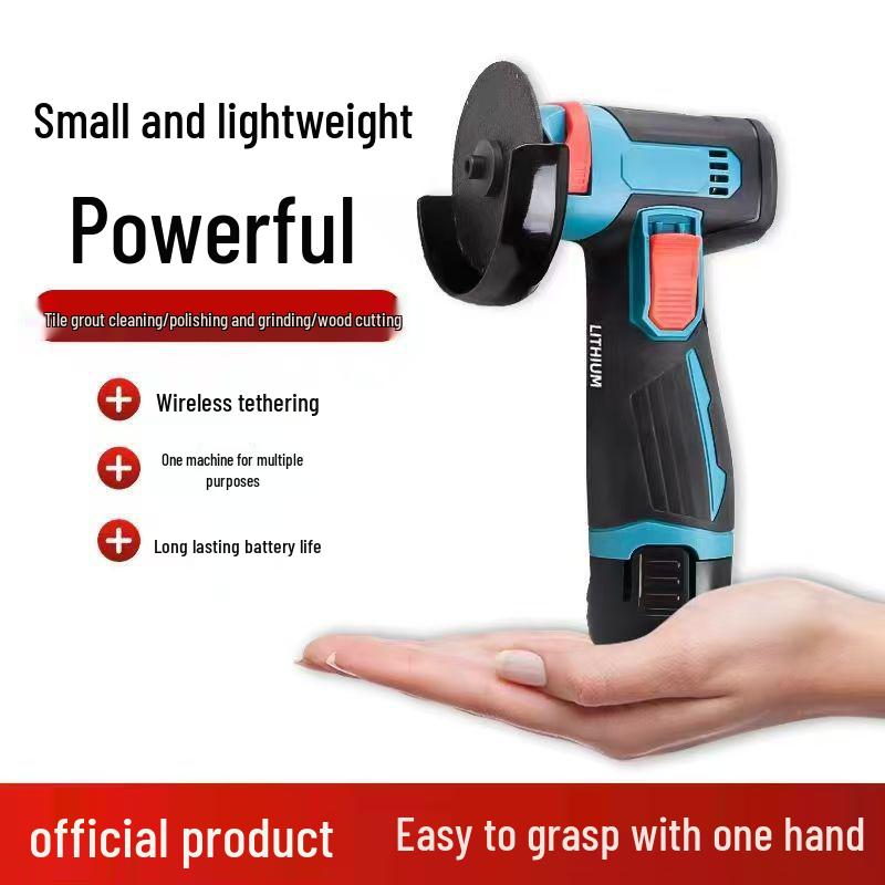 Rechargeable Mini Handheld Electric Angle Grinder and Polisher