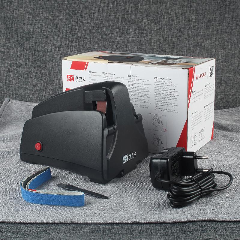 POLIZOR Ascuțitor Electric de Cuțite Șlefuitor cu Bandă 120/320/600/1000# PLUG UE Sistem de Ascuțit Bucătărie 100-240V Instrument de Lustruire DIY