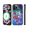 Erstaunliche Digitaler Zirkus Handyhülle Magnetische Hülle Für IPhone 16 14 13 12 11 15 Pro Max Plus Für Magsafe Kabelloses Lade Cover