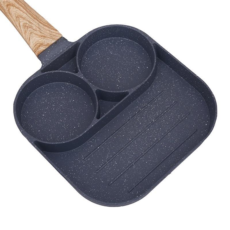 Kitchen Egg Frying Pan Nonstick Pancake Pans 3/4-Cups Cookware Pancake Pan Egg Pan Suitable for Gas Stove Induction Cooker 1 Pcs