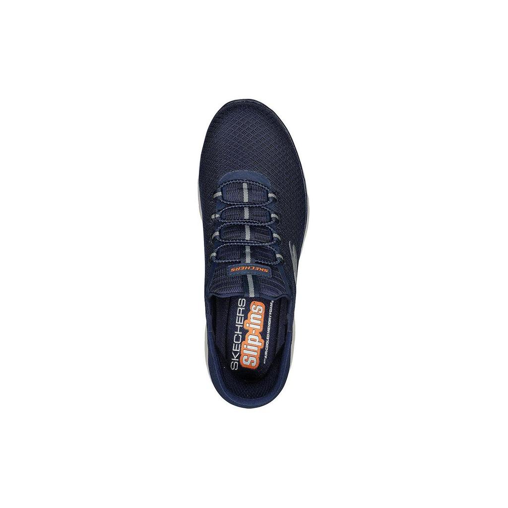 Skechers Summits Sport Slip-Ins Comfortable Soft Sole Low Top Casual Shoes Men Sneaker Deep-Blue 232457-NVY