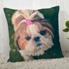 Fodera per cuscino per cane Shih Tzu Personalizza federa Moderna casa decorativa federa per soggiorno