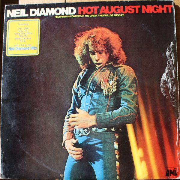 

Виниловая пластинка NEIL DIAMOND Hot August Night 6281661 UNI Records 1974 Германия Рок Б/у