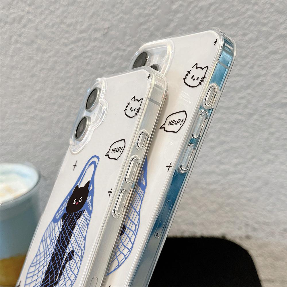 Painted Phone Case for iPhone 12 13 15 16 iPhone 16 12 13 14 15 Pro  14 15 16 Pro Max Coverage Shockproof Anti-Fingerprint Fresh Style Protective Case