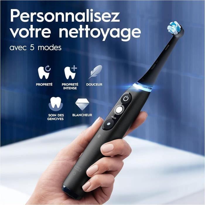 Brosse À Dents Électrique - Oral-B - iO 9 - Rechargeable - Bluetooth - 7 Modes de Brossage