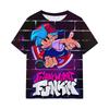 Friday Night Funkin 3D T Shirts Kids Children Game T-shirts Boys Girls Cartoon Anime Tshirts Summer Toddler Tee Streetwear