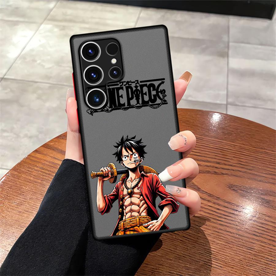 Anime One Piece Luffy Cool Case for Samsung Galaxy S23 FE S24 Plus S20 FE Note 20 Ultra 10+ S25 Ultra S26 S21 S22 Funda Back