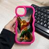 Kurdistan Flag Wavy Edge TPU Mobile Phone Case for iPhone 17 16 15 14 13 12 11 Air Pro Max Plus Colorful Cover