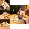 Adorable Plush Heart Shaped Dog Doll Cute Soft Spotted Puppy Toy For Gifts