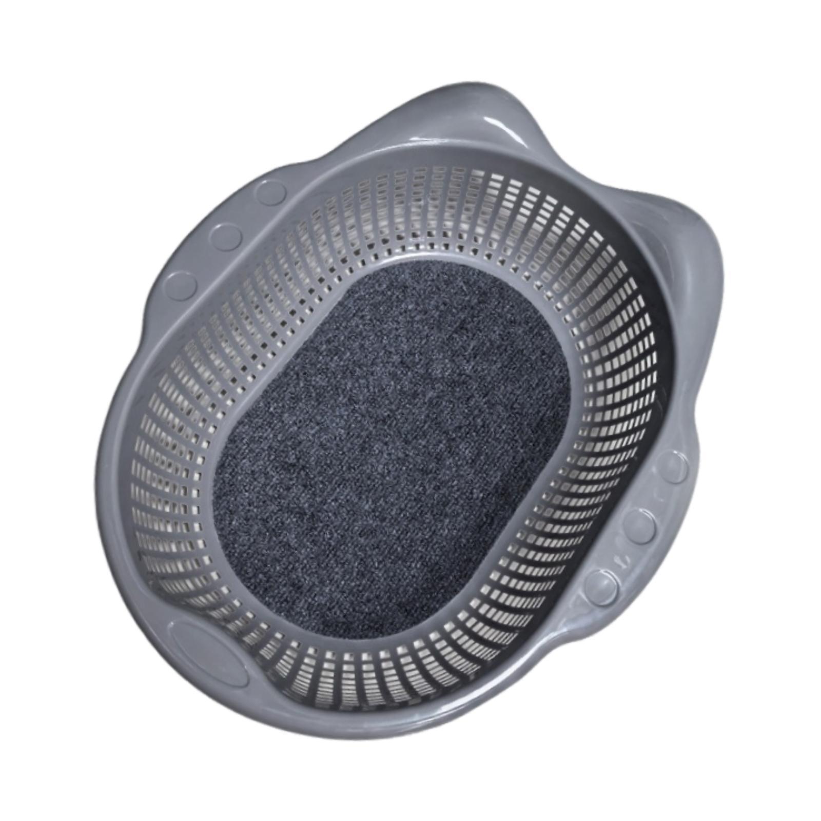 

Cat Bed Cat Lounger Basket Furntiure Protection Stylish Versatile Comfort Rustic сірий колір