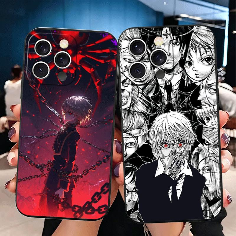 Hunter X-Hunters Kurapika Soft Phone Case for iPhone 16 16E 17 Air 15 Pro Max 14 Plus 13 Mini 11 12 7 Black Cover Back Shell