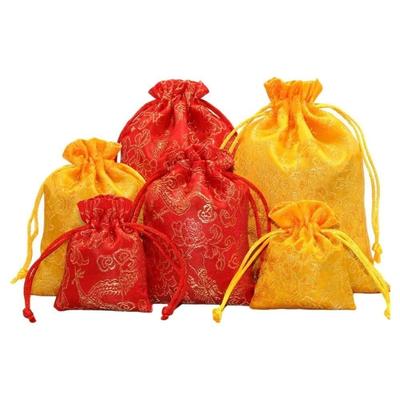 1/2PCS Chinese Style Gift Packing Pouches Adjustable Storage Pouches NEW Candy Pouches  Storage