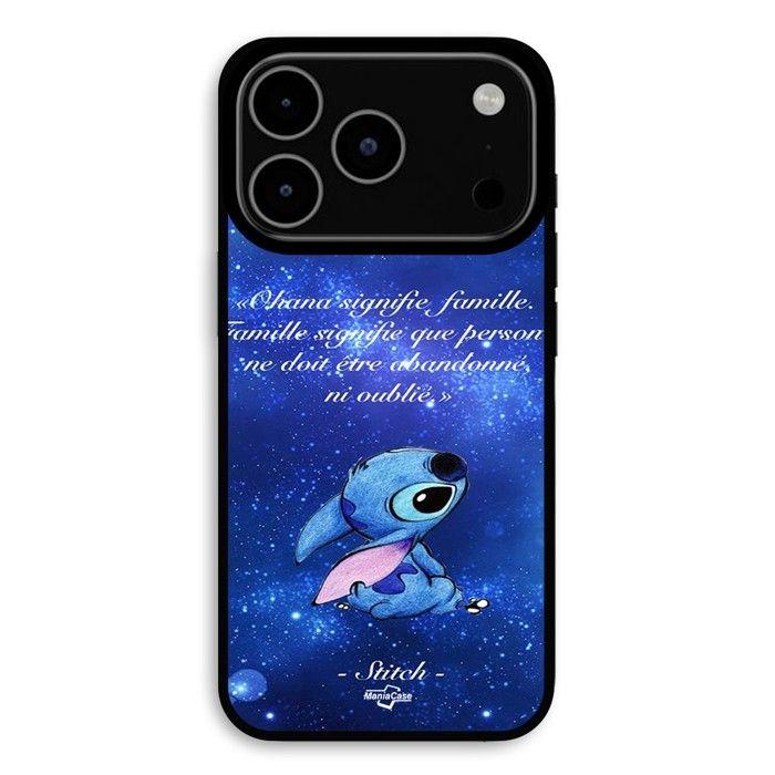 Case For iPhone 17 Pro Max Stitch Disney Stitch Cute Ohana Means Family Maniacase