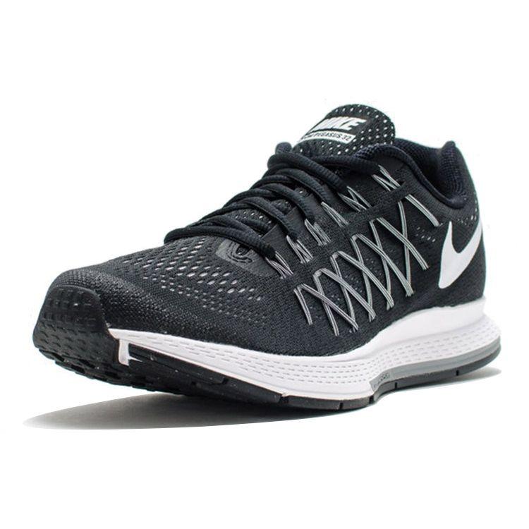 Nike Air Zoom Pegasus 32 Men Sneakers Black White-Pure-Platinum 749340-001