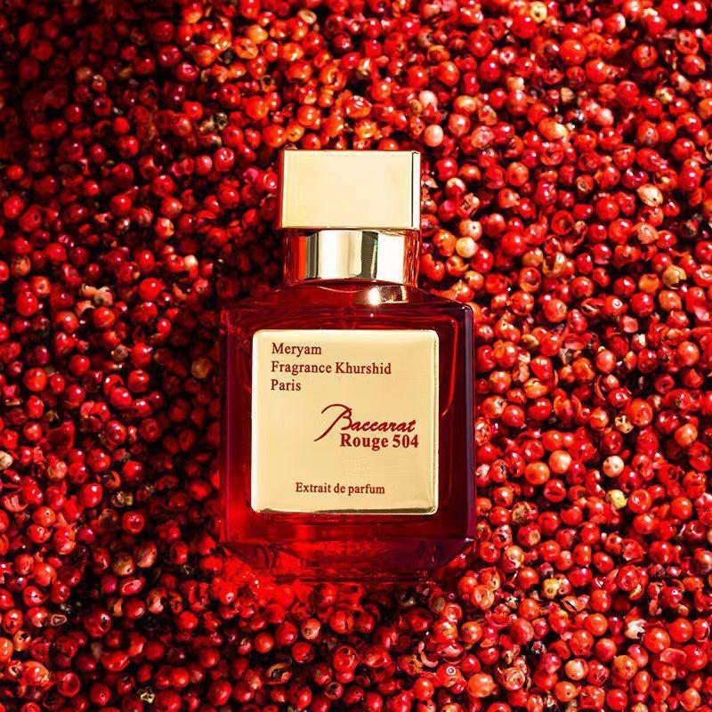 Red Baccarat Perfume Women's Rose Ebony Agarwood 70ml Perfume Lasting Fragrance