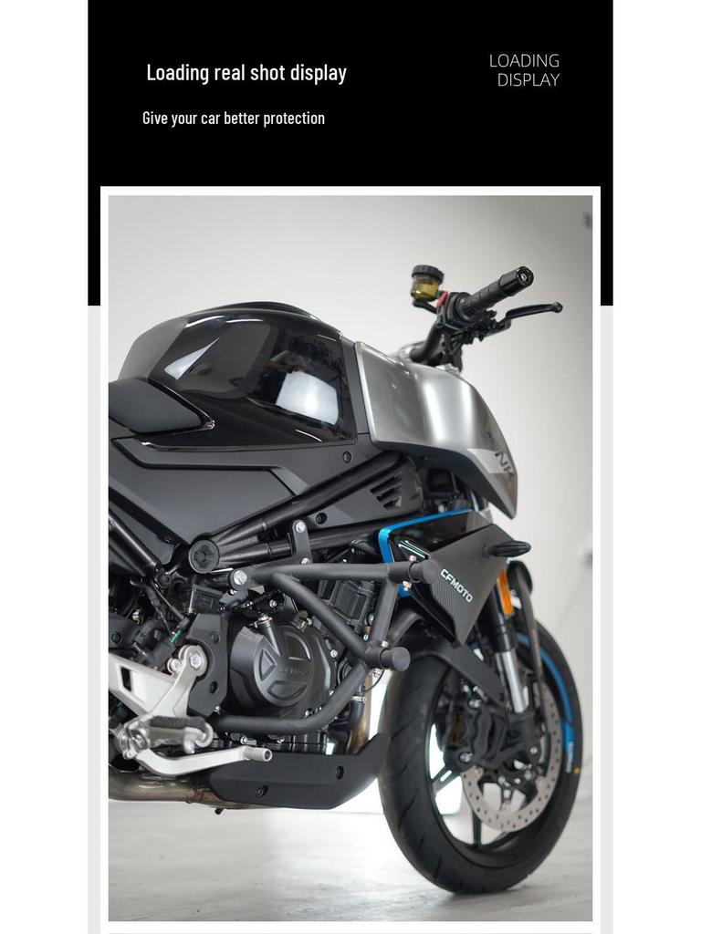 Spring Breeze 450SR Motorcycle Anti-Fall Guard Bar - Special Modified Accessories for 450NK Competition.