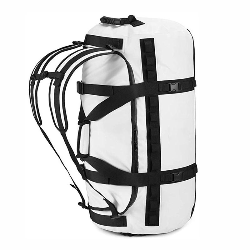 Outdoor Camping Waterproof Travel Bag Multi-functional Handheld Waterproof Bag 60L Large-capacity Double-shoulder Hiking Backpack