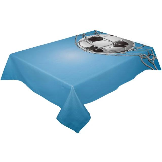 Waterdichte Rechthoekige Tafelkleed met Voetbalthema voor Keukenfeest Bruiloft Decoratieve Tafelhoes 45x45cm napkin