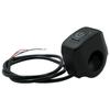For ATVs Electronic Bike Scooters Motorcycle Headlight Push Button ON/OFF 12V Handlebar Switch