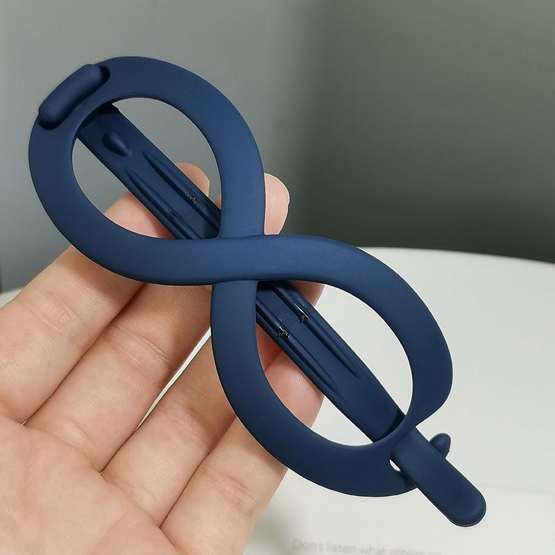 

Заколка в форме восьмерки для хвостиков и пучков - простая большая заколка для волос