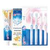 Crest 3D White Ice Orange Toothpaste & Gum Care Toothbrush Set