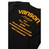 Vanson VSE25806S Men's Moisture-Wicking, Quick-Drying Mesh T-Shirt (XL, Black/Yellow)