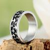 Retro Men's Titanium Steel Ring, Trendy Man Domineering Grinding Ring Daily Gifts