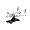 MOC Construction Brick Aircraft Model featuring Display Stand Shuttle Transport Plane Block Toy designed for Children plus Collectors