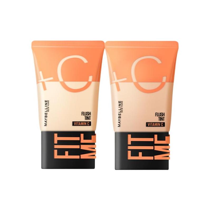 Maybelline Customized Nude Radiance Rejuvenating Cream Set - Two-piece Set Rejuvenating Emulsion 02 White Color 30ml  Rejuvenating Emulsion 03 Natural