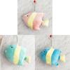 Plush Tropical Fish Keychain With Pp Cotton Filling For Kids And Adults
