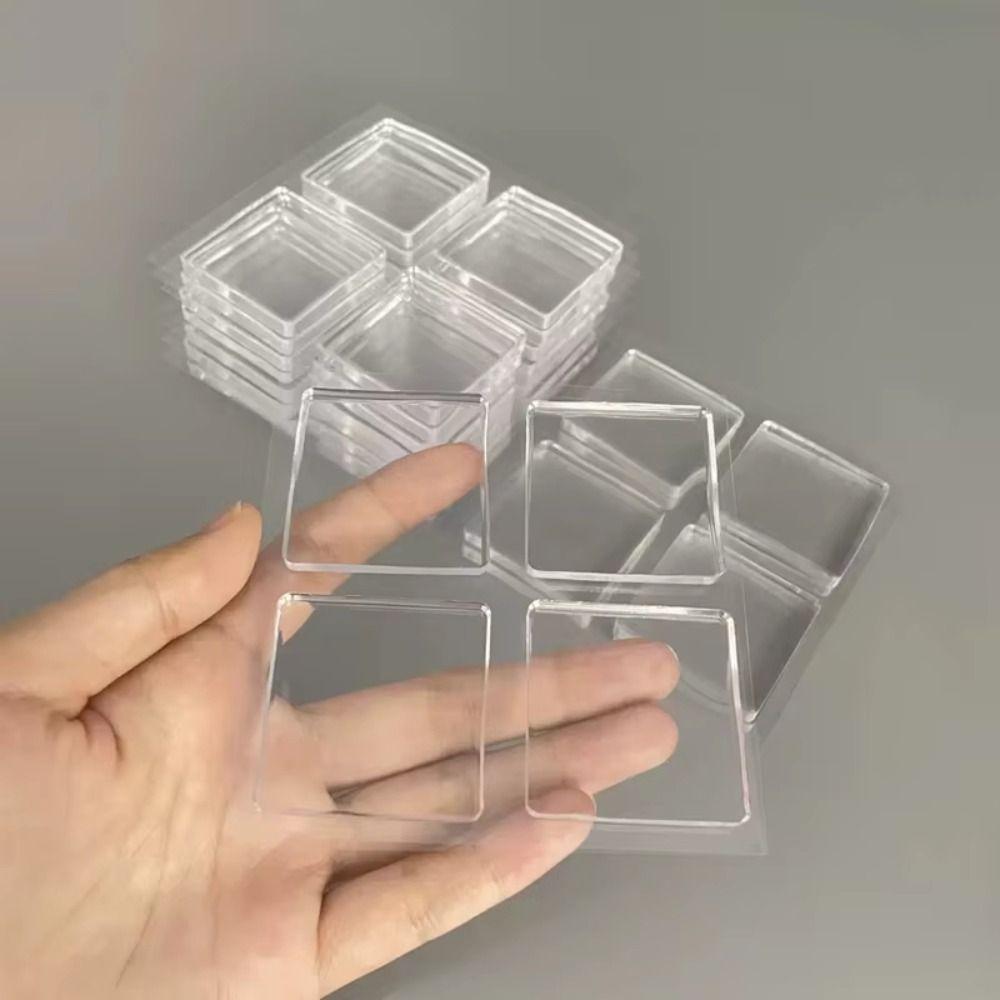 4pcs/Set Durable Silicone Washing Machine Pads Non-slip Reusable Furniture Foot Pads Trimmable Transparent Floor Protectors Sofa