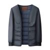 2025 Herren Business Casual Jacke mit abnehmbarem Daunenfutter - Winter Dicke Oberbekleidung
