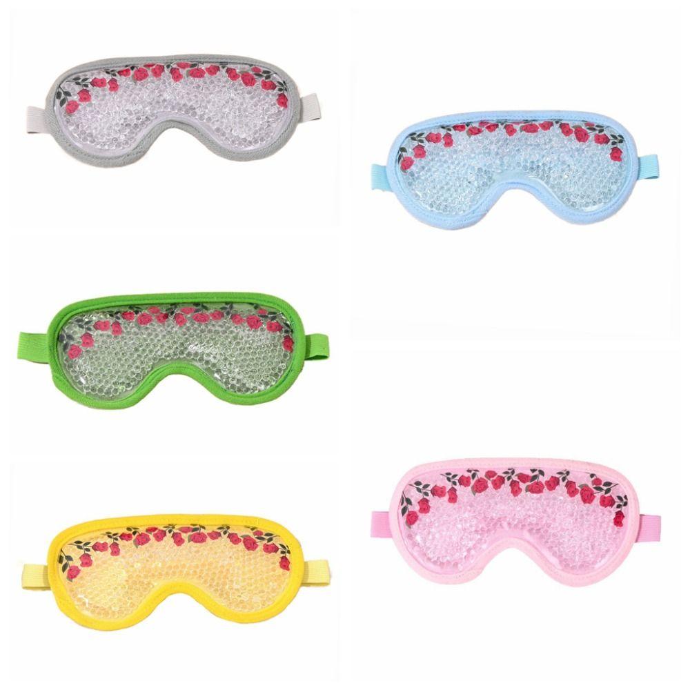 Cold Hot Compress Ice Gel Eye Patch Massager Night Eyeshade Cooling Sleep Eye Mask  Relieve Fatigue