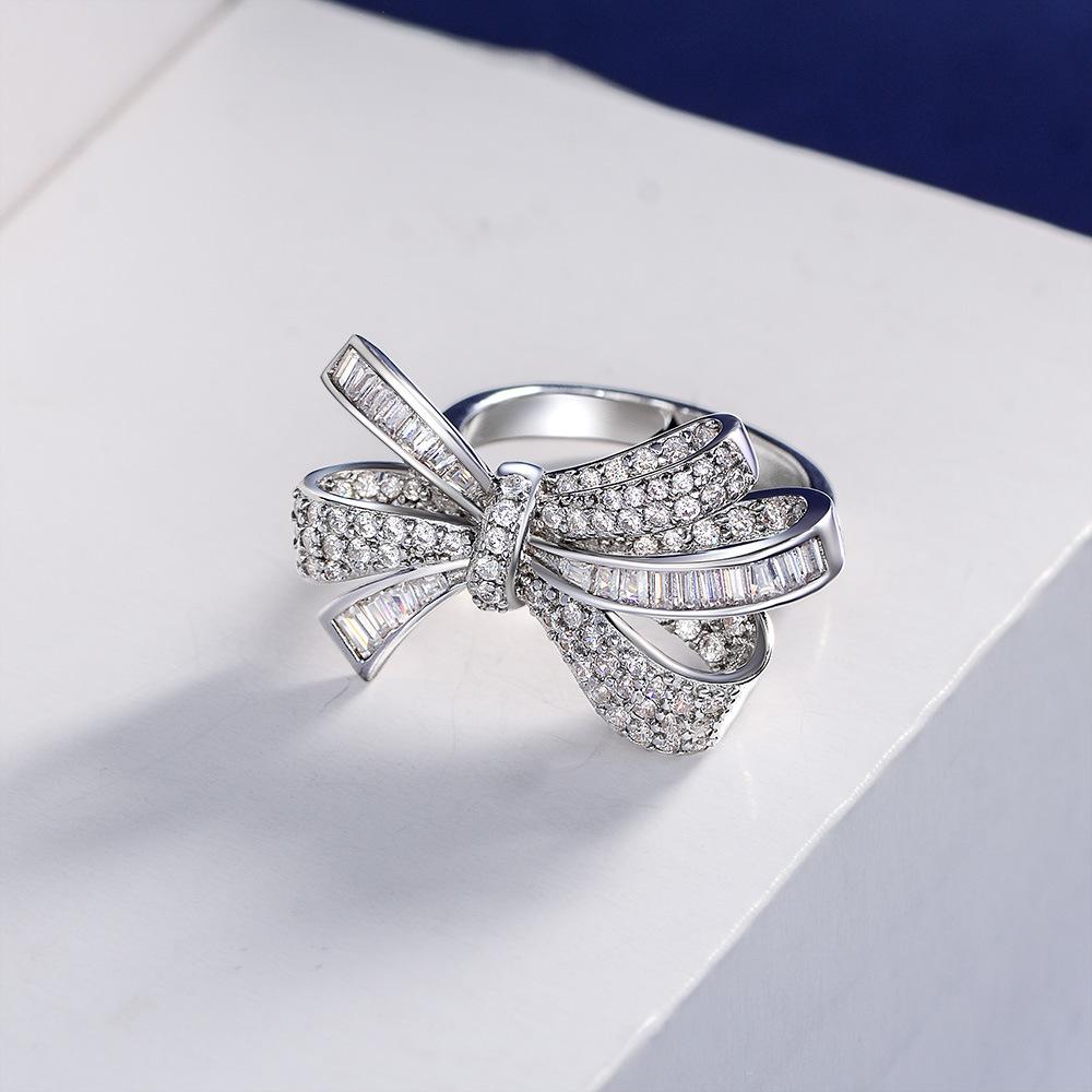 Gica Gema Solid 925 Sterling Sparkling Full Zircons Gemstone Wedding Rings For Women Engagement Party Jewelry