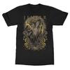 T-Shirt Jinjer Wolflower Gold Band 100% Cotone Maglietta Grafica Uomo Donna Estate Streetwear Top