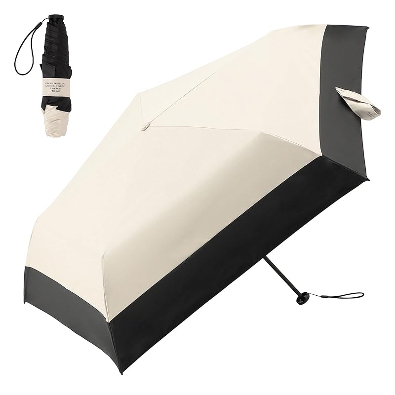 

[TRIP.INN] parasol lightweight 115g UV cut shading ladies folding beige