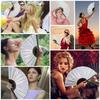 Getrays Glitter Big Hold a Fan with Holographic Metal for Chinese Kung Fu Tai Chi Hand Fan for Party Plastic Flash Hand Fan for Weddings and Birthdays