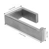 Silver Toilet Tissue Holder Stainless Steel Towel Holder Toilet Paper Holder  Bathroom Supplies