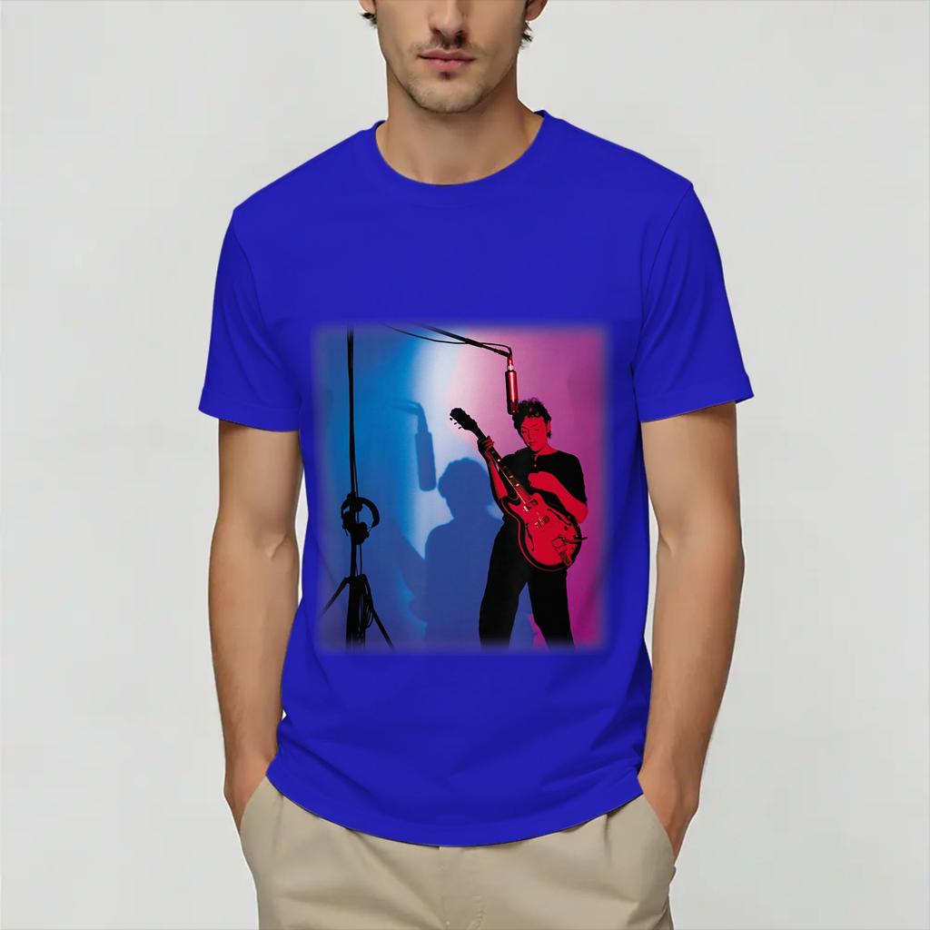 Vintage Paul McCartneys TShirts for Unisex Leisure Pure Cotton Tees Crew Neck Short Sleeve T Shirt Gift Idea Clothing